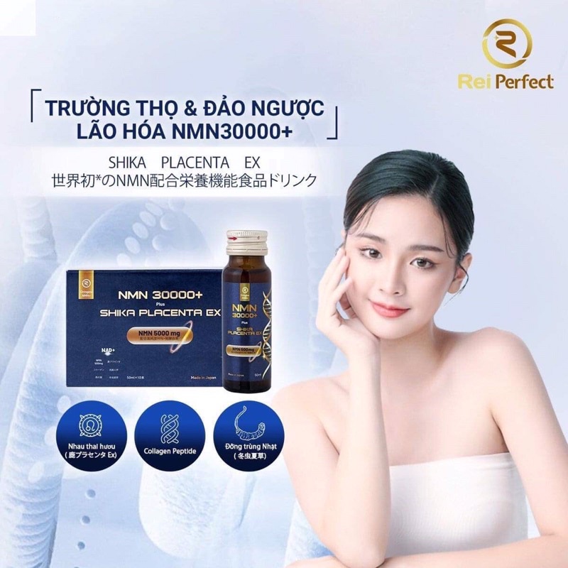Nước uống hỗ trợ trẻ hoá làn da và tăng đề kháng 𝐍𝐌𝐍 𝟑𝟎𝟎𝟎𝟎+ 𝐏𝐋𝐔𝐒 𝐒𝐇𝐈𝐊𝐀 𝐏𝐋𝐀𝐂𝐄𝐍𝐓𝐀 𝐄𝐗 Nhật bản