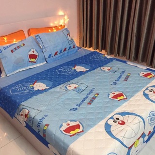 [Freeship khách  HCM & HN] Chăn hè poly trần bông