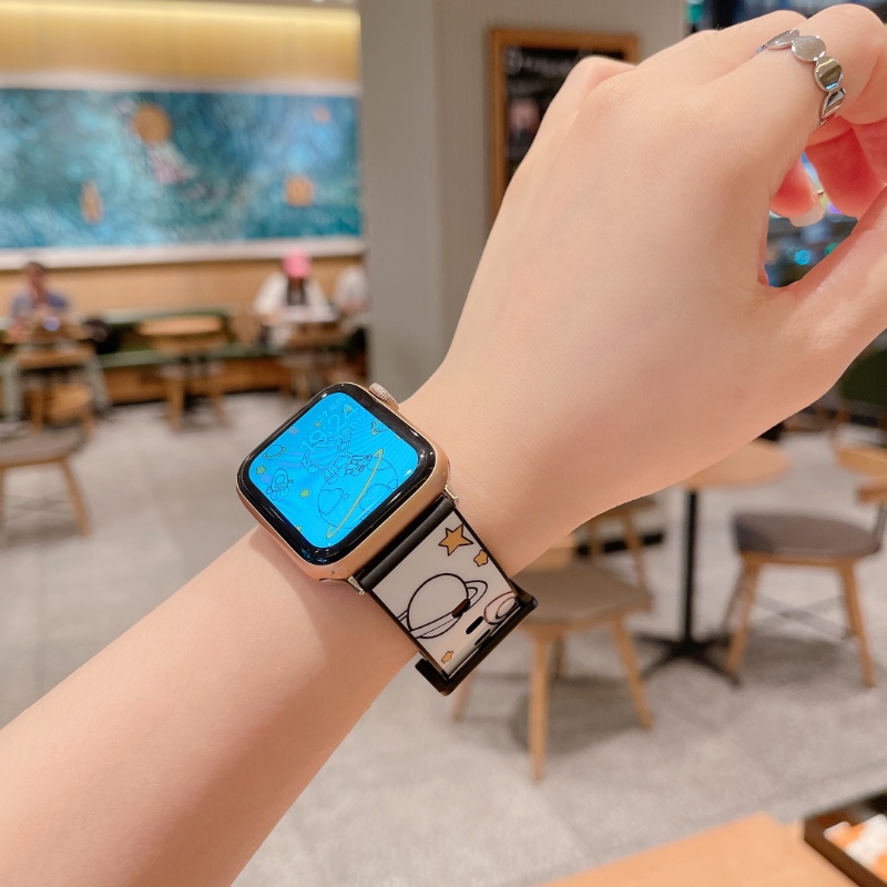 Dây Đeo Đồng Hồ Apple Watch 49mm 41mm 45mm 44mm 42mm 40mm 38mm Cho iWatch 8 SE 7 6 5 4 3 2
