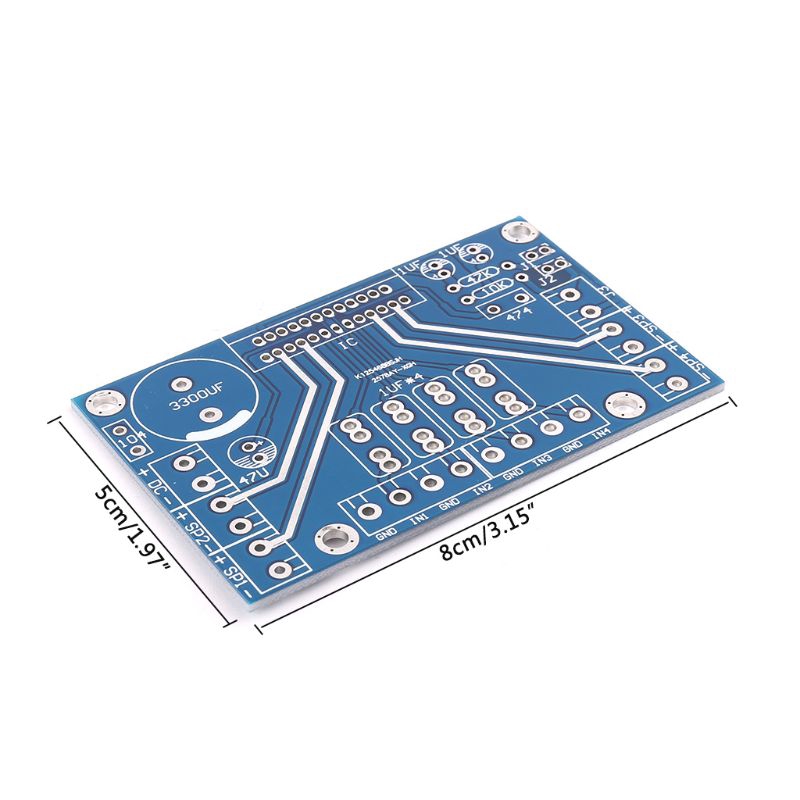 Bảng mạch khuếch đại âm thanh Tda7388 4x41w Dc 12v-4.5v PCB