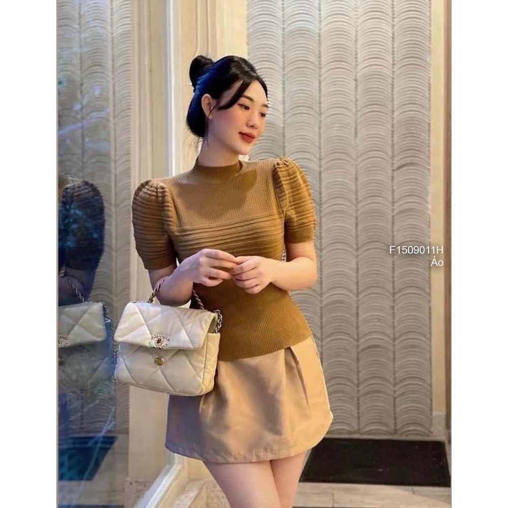 Áo len kiểu tay ngắn hàng đẹp QC!