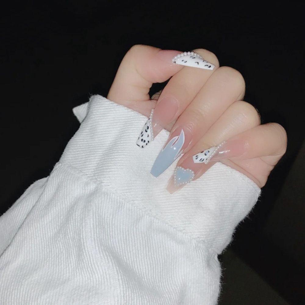 Hộp 24 Móng Tay Giả Có Thể Tháo Rời