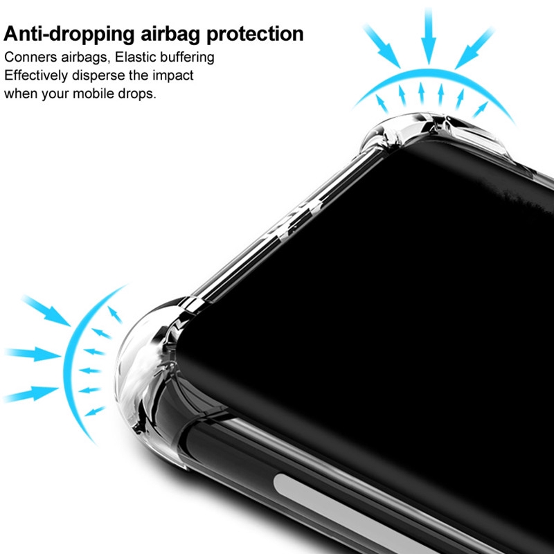 Ốp điện thoại thiết kế đệm khí cho Samsung Galaxy A01 A11 A21 A31 A41 A51 A71 5G M11 M21 M31