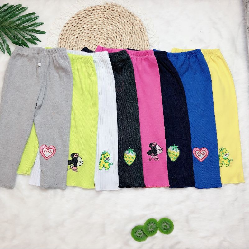 Quần legging nhiều mẫu cho bé gái