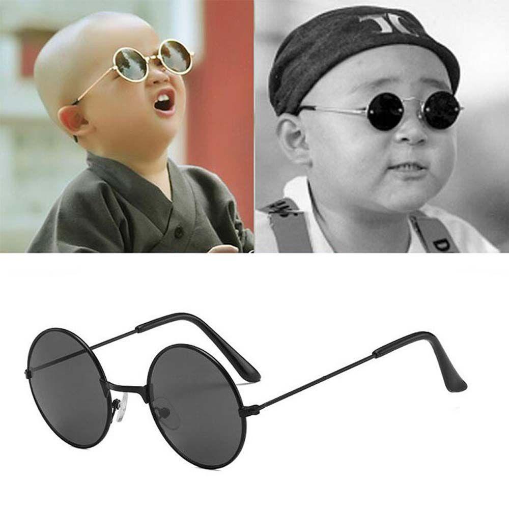 Kính Chống Nắng Màu Xám / Đen Thời Trang Dễ Thương Cho Bé Trai MXMUSTY