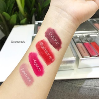 Son kem lì Burberry màu Regiment Red, Magenta, Fawn Rose TÁCH SET giá rẻ