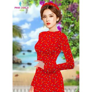 Vải áo dài hoa nhí. Khách mua hàng ibox mẫu nào giúp shop