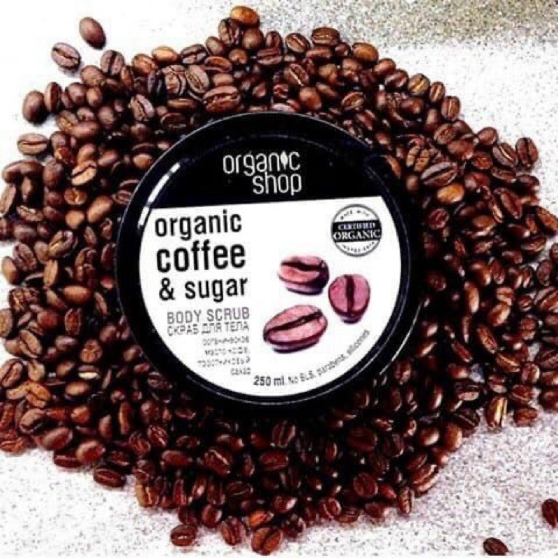 Tẩy tế bào chết cà phê Organic hủ 250g