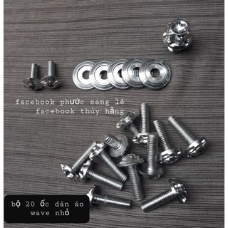 full bộ ốc salaya cho wave nhỏ. ZX