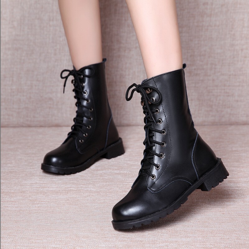 Giày Boots Cao Đen Nữ | BigBuy360 - bigbuy360.vn