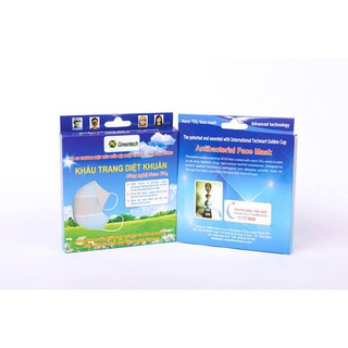 Khẩu trang công nghệ nano TiO2 cao cấp của PG Greentech