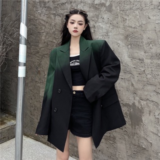 (Hàng Đẹp )Ảnh thật 6 hình cuối-HC161.Áo khoác vest blazer Unisex oversize cá tính thời trang Hàn Quốc