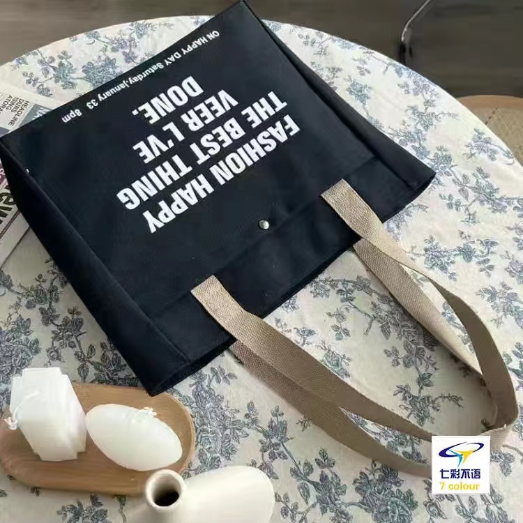 Túi Xách Đeo Vai Vải Canvas Phong Cách Hàn Quốc Năm 2021 Mới