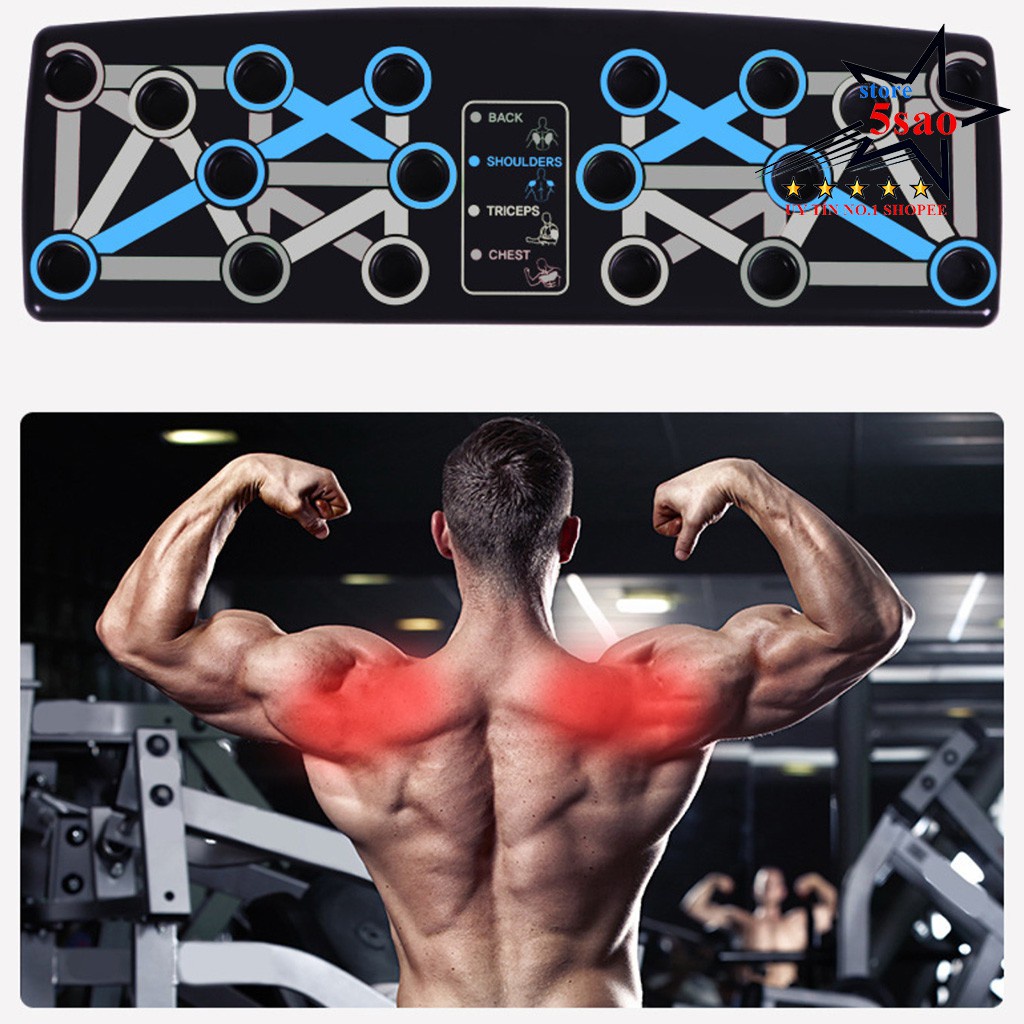 Bàn tập chống đẩy Power Press Push Up tập gym tại nhà giá rẻ⭐ FREESHIP ⭐Dụng cụ tập hít đất đa năng 2021 parallettes