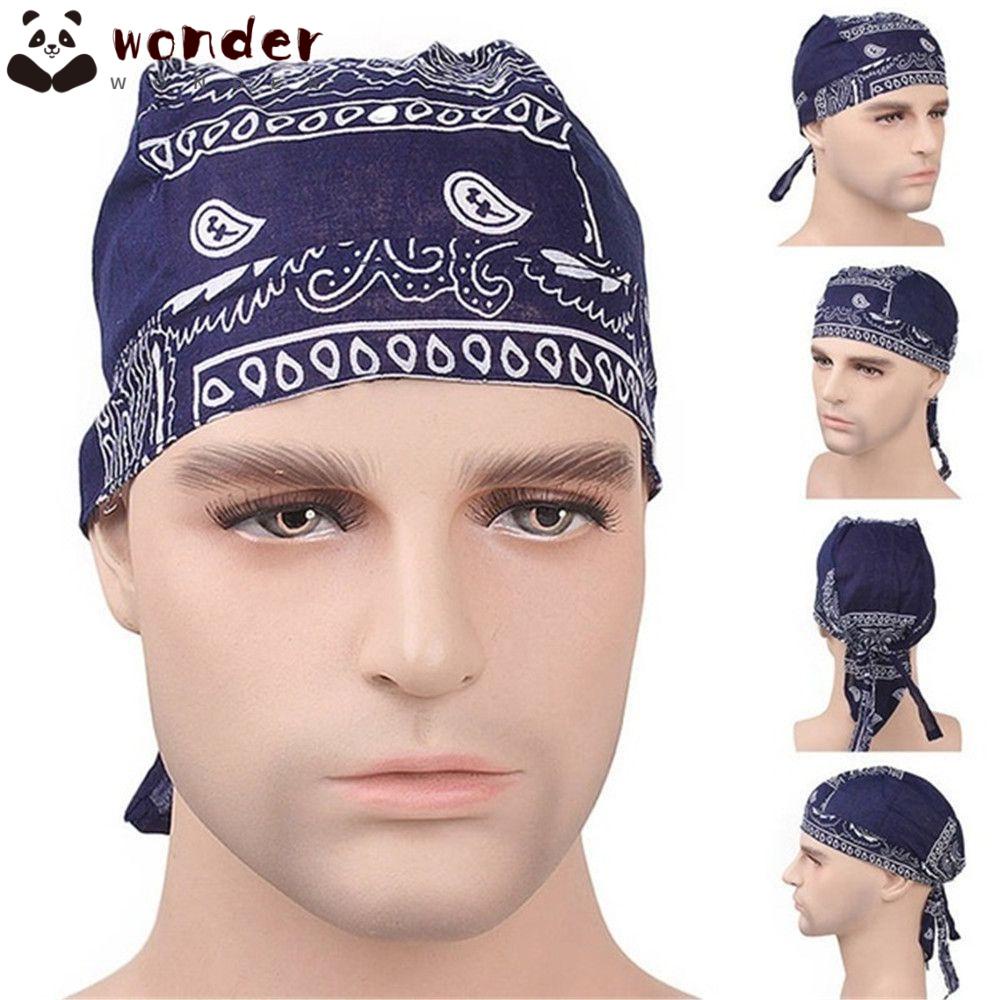 Mũ Trùm Đầu Chất Liệu Cotton Co Giãn Nhanh Khô Phong Cách Cướp Biển Cho Nam Và Nữ