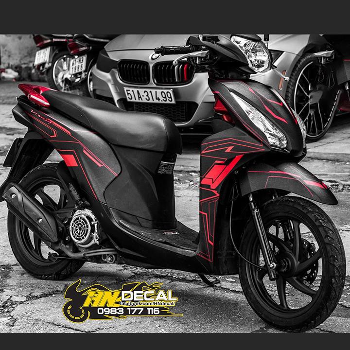 Tem Trùm Vision  Đen Chỉ Đỏ