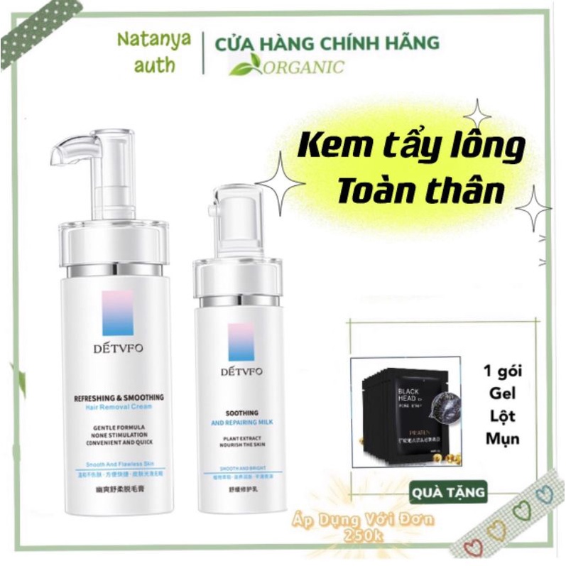 kem tẩy lông desvfvo [ KEM TẨY LÔNG CHÍNH HÃNG ] triệt sạch lông toàn thân | BigBuy360 - bigbuy360.vn