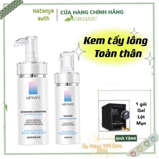Kem tẩy lông cấp ẩm và dưỡng da