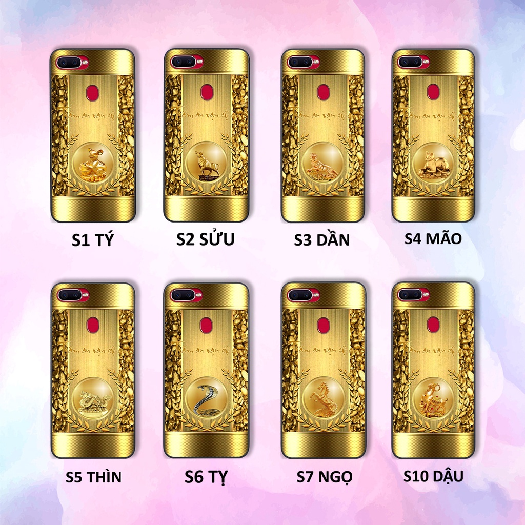 Ốp Oppo A5s / A7 / F9 / A12 in hình 12 con giáp ốp lưng cao cấp chất lượng Son Store 68