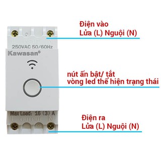 CB thông minh điều khiển từ xa Wifi Kawasan CB20A