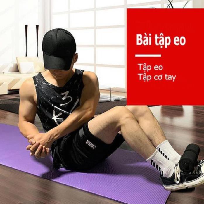 Dụng cụ tập cơ bụng eo gym đồ dùng thể thao tại nhà đa năng có đế hút chân ko trụ chữ t giúp dáng chuẩn eo thon nam nữ