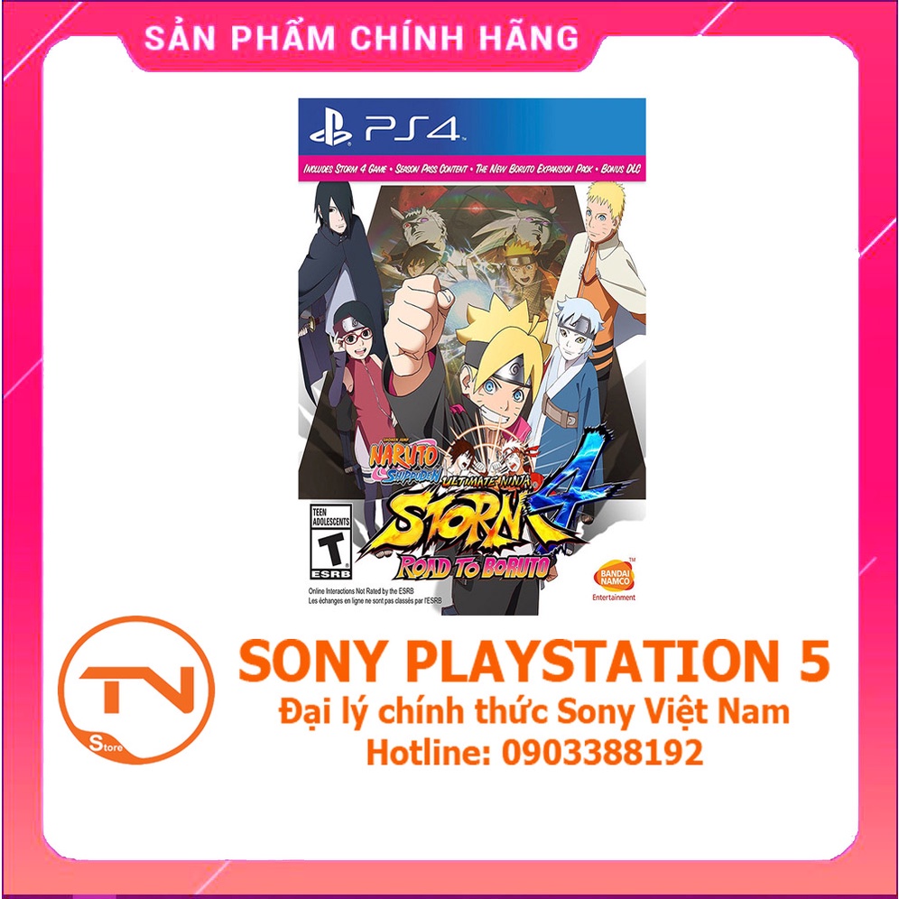 Đĩa Game PS4 - NARUTO SHIPPUDEN Ultimate Ninja STORM 4 Road to Boruto