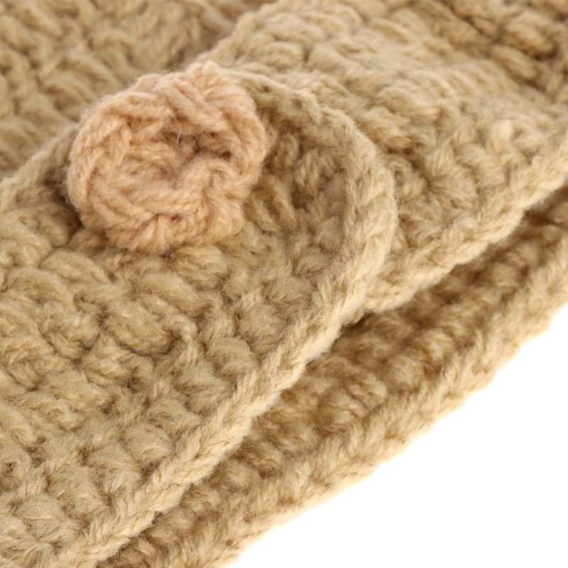 Bộ Áo Liền Quần Bằng Len Thời Trang Thu Đông Dành Cho Trẻ Sơ Sinh 6 Tháng Đến 100 Ngày