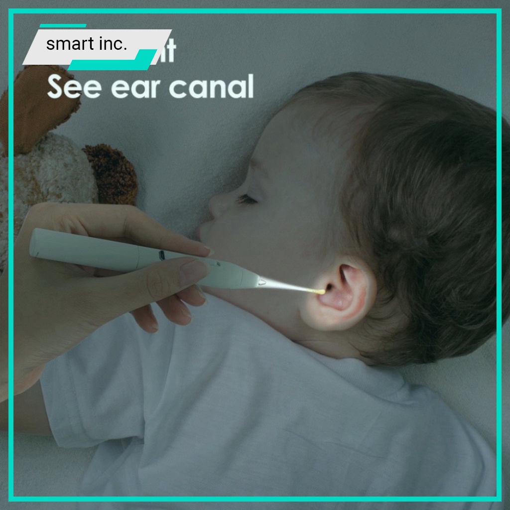 Dụng Cụ Ngoáy Tai Có Đèn Bộ Lấy Ráy Tai Cho Bé Vệ Sinh Có Kính Lúp