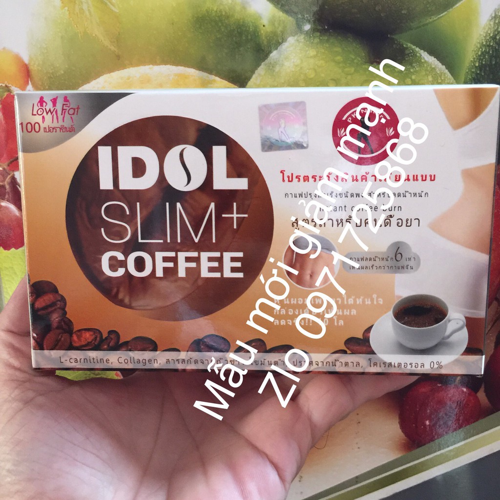 giam can idol slim coffee[combo 2H mâu mơi]