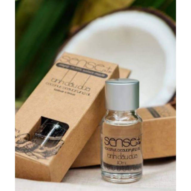 Dầu dừa đa năng dưỡng da, dưỡng tóc, massage, tẩy trang SENSE 10ml <0513685>
