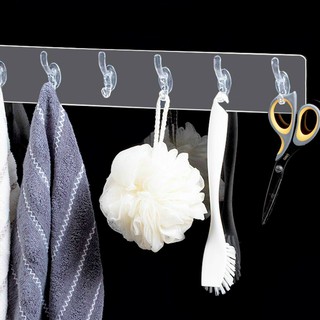 Móc dán tường 6 móc treo đồ dán tường nhà tắm nhà bếp siêu dính siêu chịu lực[sale.china.vn]