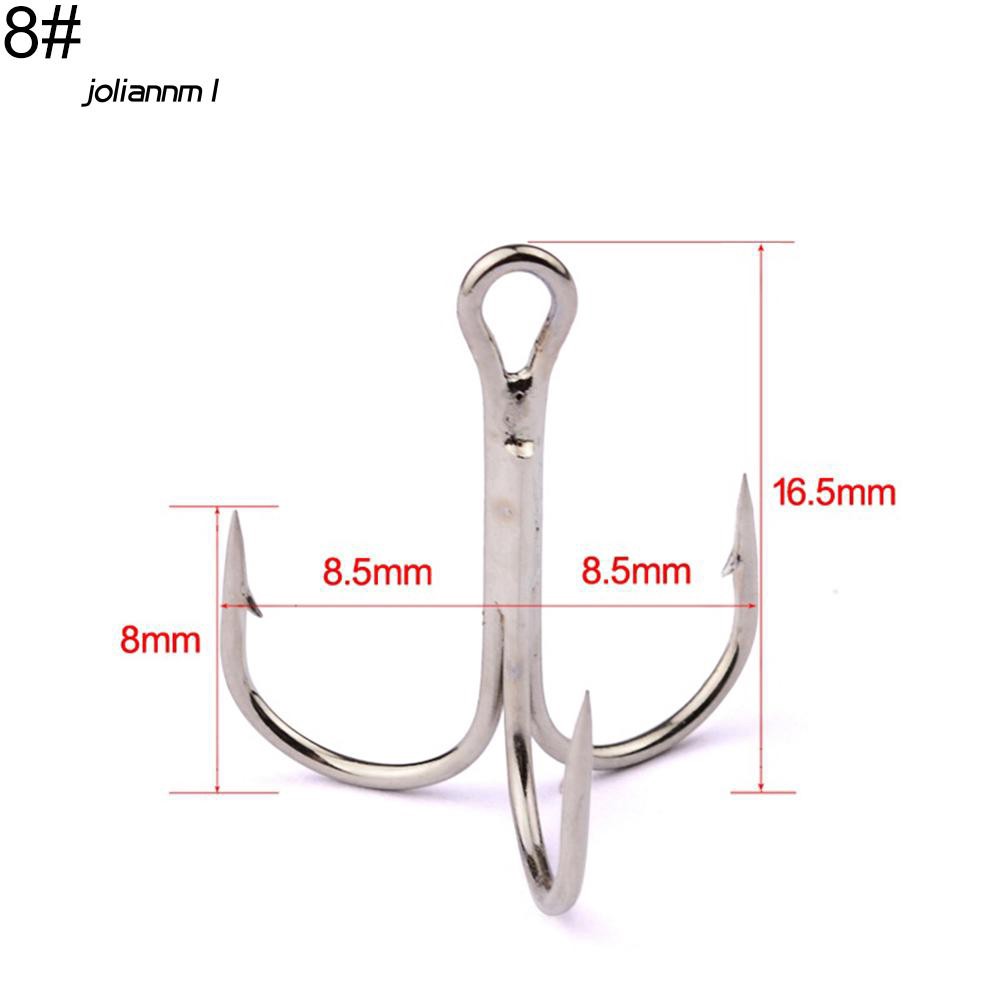 Set 50 Lưỡi Câu Cá Bằng Thép Carbon Cao Cấp