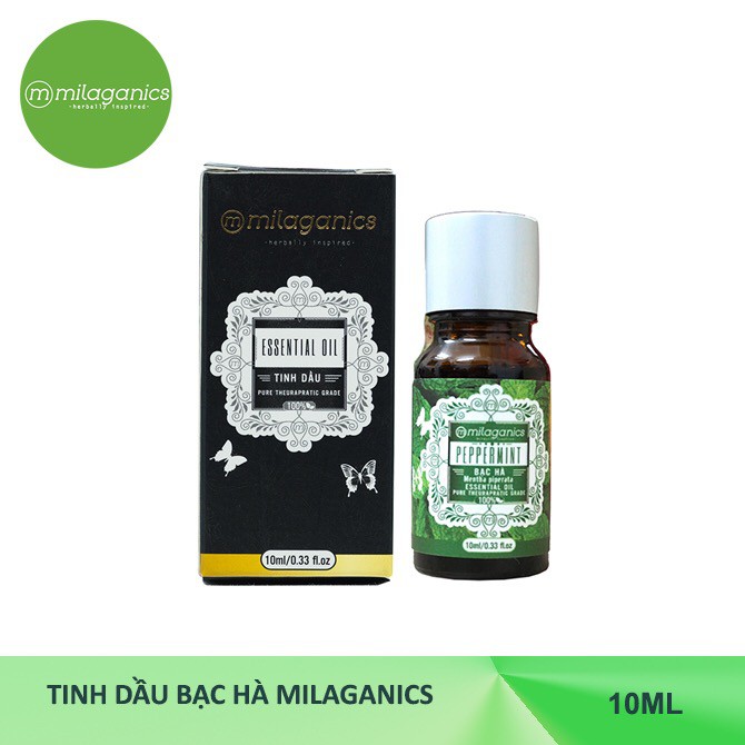 Tinh dầu Bạc Hà MILAGANICS 10ml