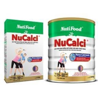 Sữa Nutifood NuCalxi gold 800g dành cho người từ 51 tuổi trở lên