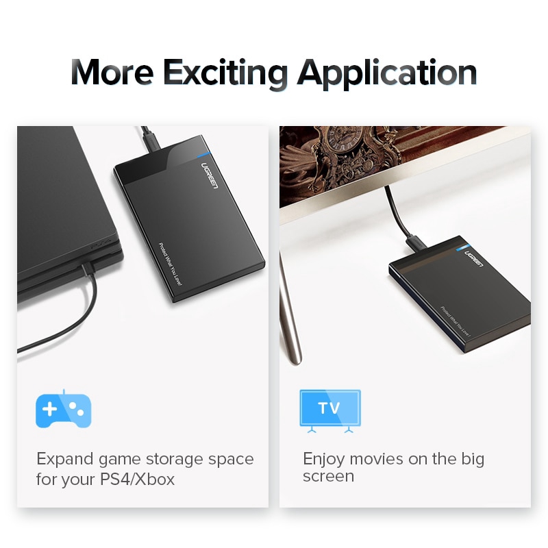 Vỏ ổ cứng HDD SATA 2.5 inch 6TB cổng type-C chất lượng cao | BigBuy360 - bigbuy360.vn