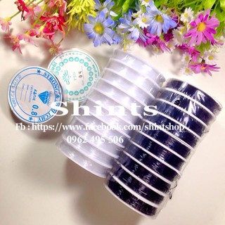 Dây cước đàn hồi có giãn (lốc/10 cuộn/4m)