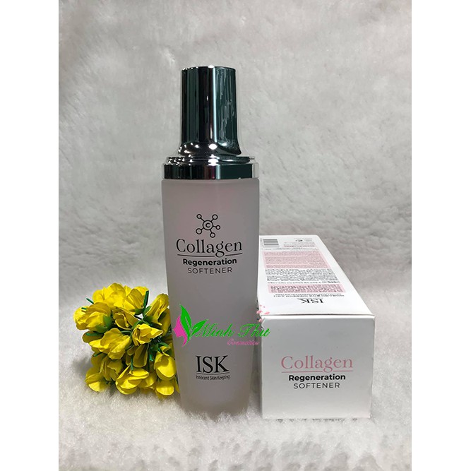 Nước hoa hồng săn chắc và làm trắng da ISK Collagen Hàn Quốc 130ml