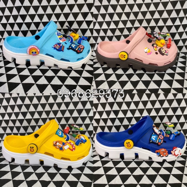 Dép cross cá TẶNG 12 STICK sục quai ngang nam nữ | BigBuy360 - bigbuy360.vn