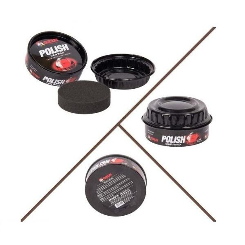 Sáp đánh bóng xe ôtô xe máy chuyên dụng tiện lợi Polish Wax GETSUN 230 (g) (Đen)