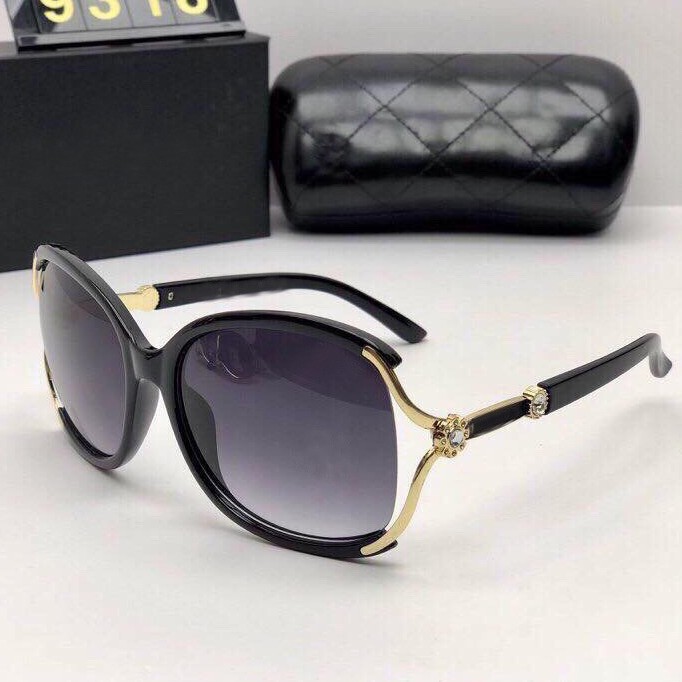 Kính Mát Thời Trang Nam Nữ Tròng Bầu Dễ Thương KM9318