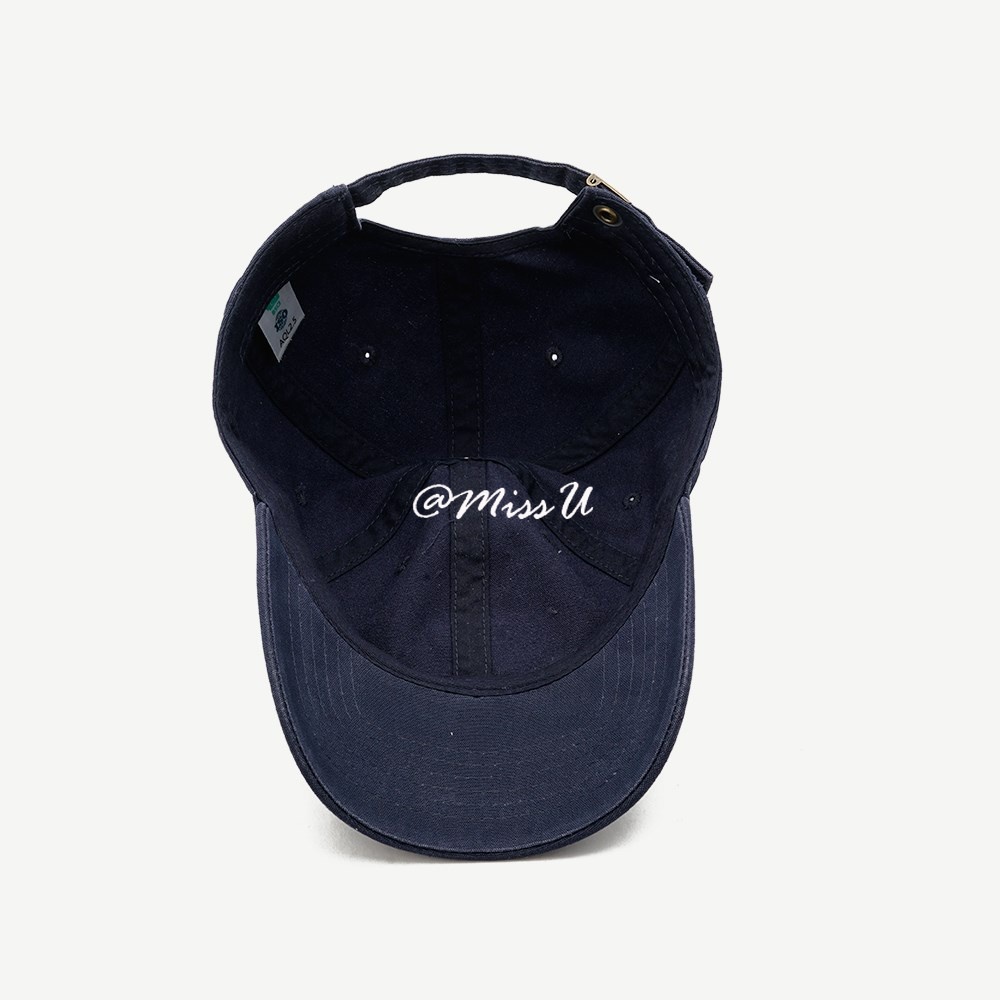 Nón lưỡi trai cotton in họa tiết chữ thời trang