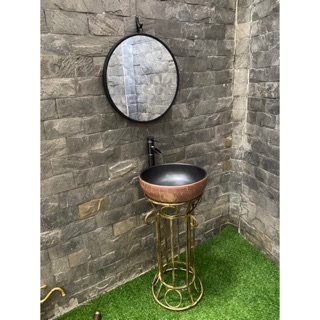 Kệ sắt để lavabo ev-ks04