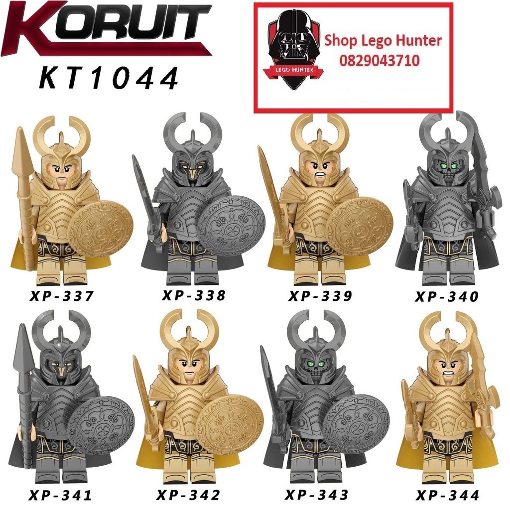 Xếp hình Koruit KT 1044 Minifigures Elf đồ chơi xếp hình nhân vật Chiến binh Tiên Tộc Phim Lord Of The Ring - Chúa Nhẫn