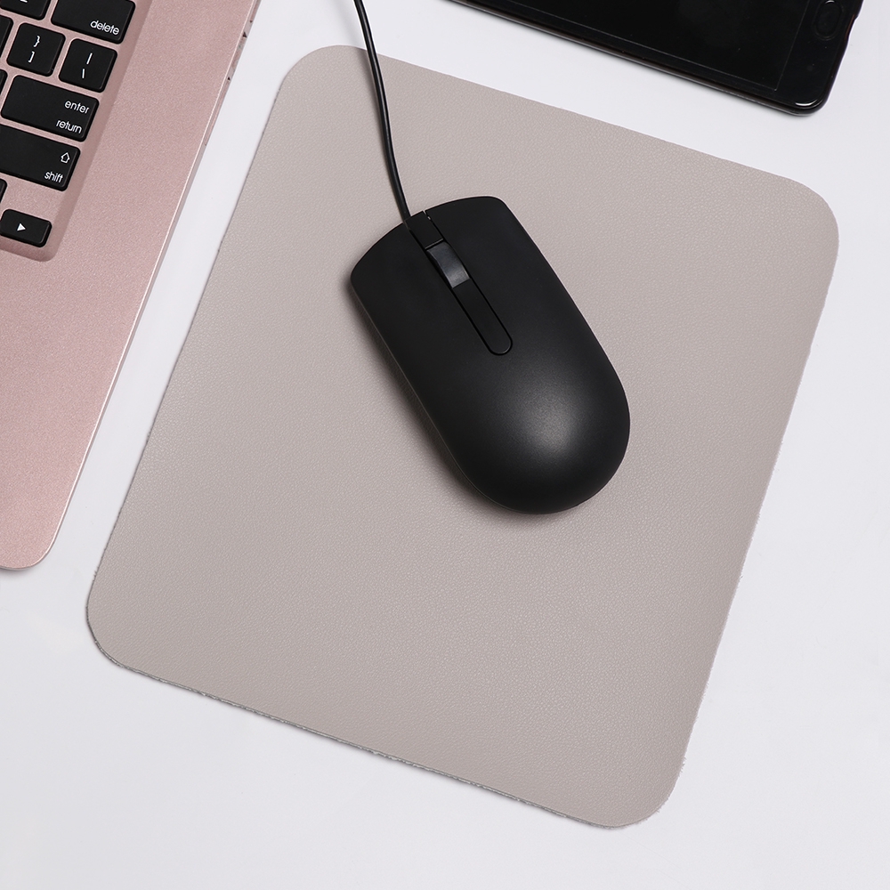 Tấm lót chuột bằng da chống trượt thoải mái thông dụng cho Laptop/PC/MacBook