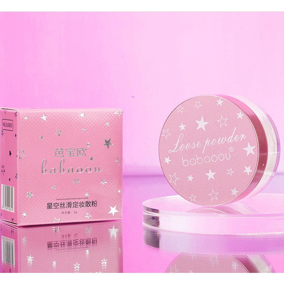 Bột Phấn Phủ Hồng Lấp Lánh BABAOOU B3003 Siêu Cấp Sang Chảnh Cao Cấp Hàng Nội Địa Quảng Châu | BigBuy360 - bigbuy360.vn