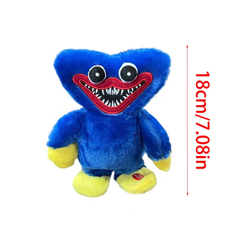 Đồ chơi thú bông Huggy Wuggy Poppy Playtime điện tử có tể di chuyển và hát 40cm cho bé