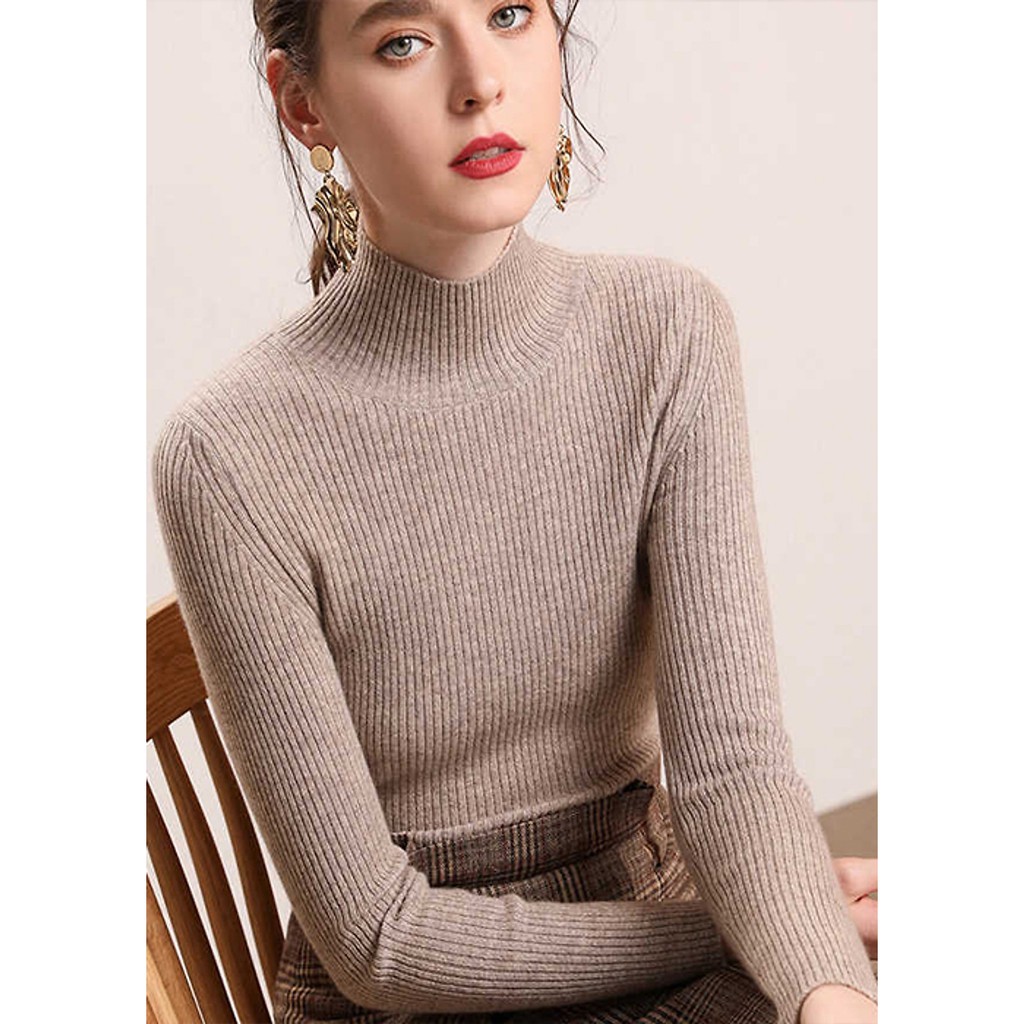 Áo len gân cổ 3 phân siêu đẹp, siêu hot | BigBuy360 - bigbuy360.vn