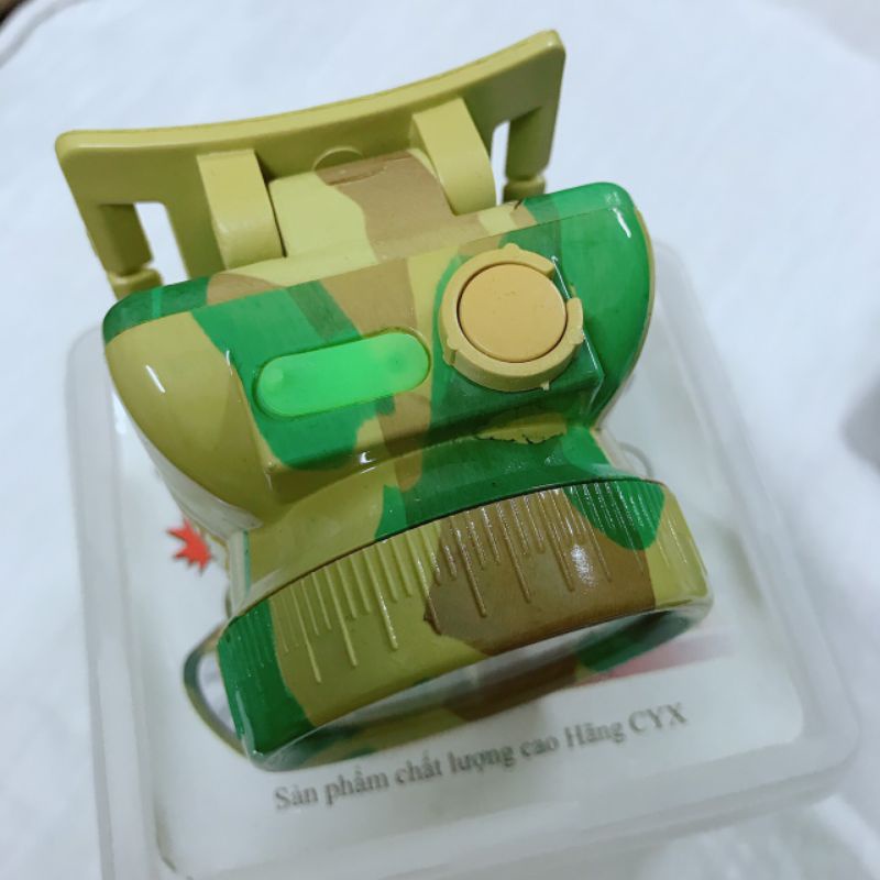ĐÈN ĐỘI ĐẦU MÀU LÍNH SIÊU SÁNG CYX A1-2-3