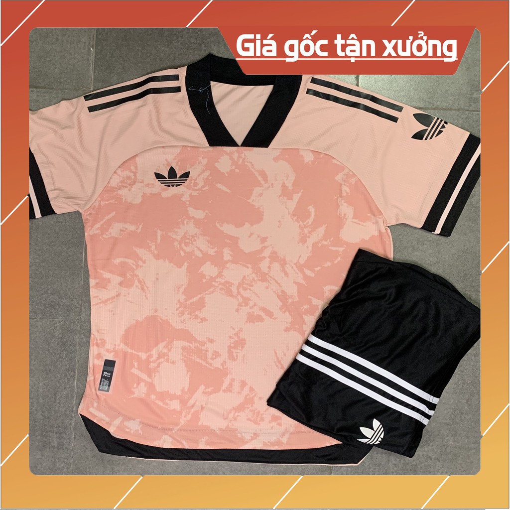 [Ảnh thật] Áo bóng đá  Bộ Ba Lá ADIDAS phối màu - Cam kết Y Hình - Hàng xịn, Set thể thao đẹp năm 2021