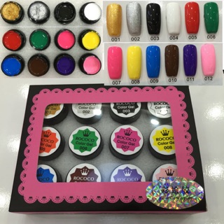 Sét gel vẽ đặc ROCOCO